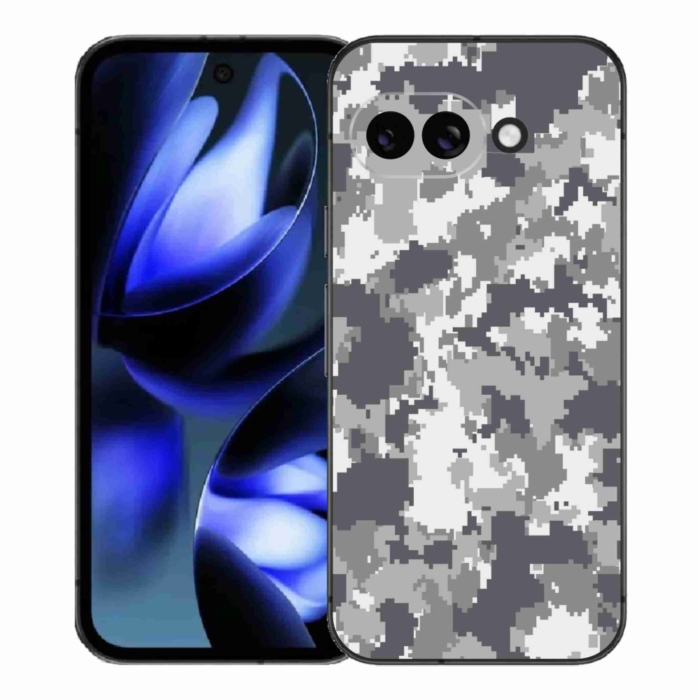 Gelový kryt mmCase na Google Pixel 9a - maskáčový vzor 2