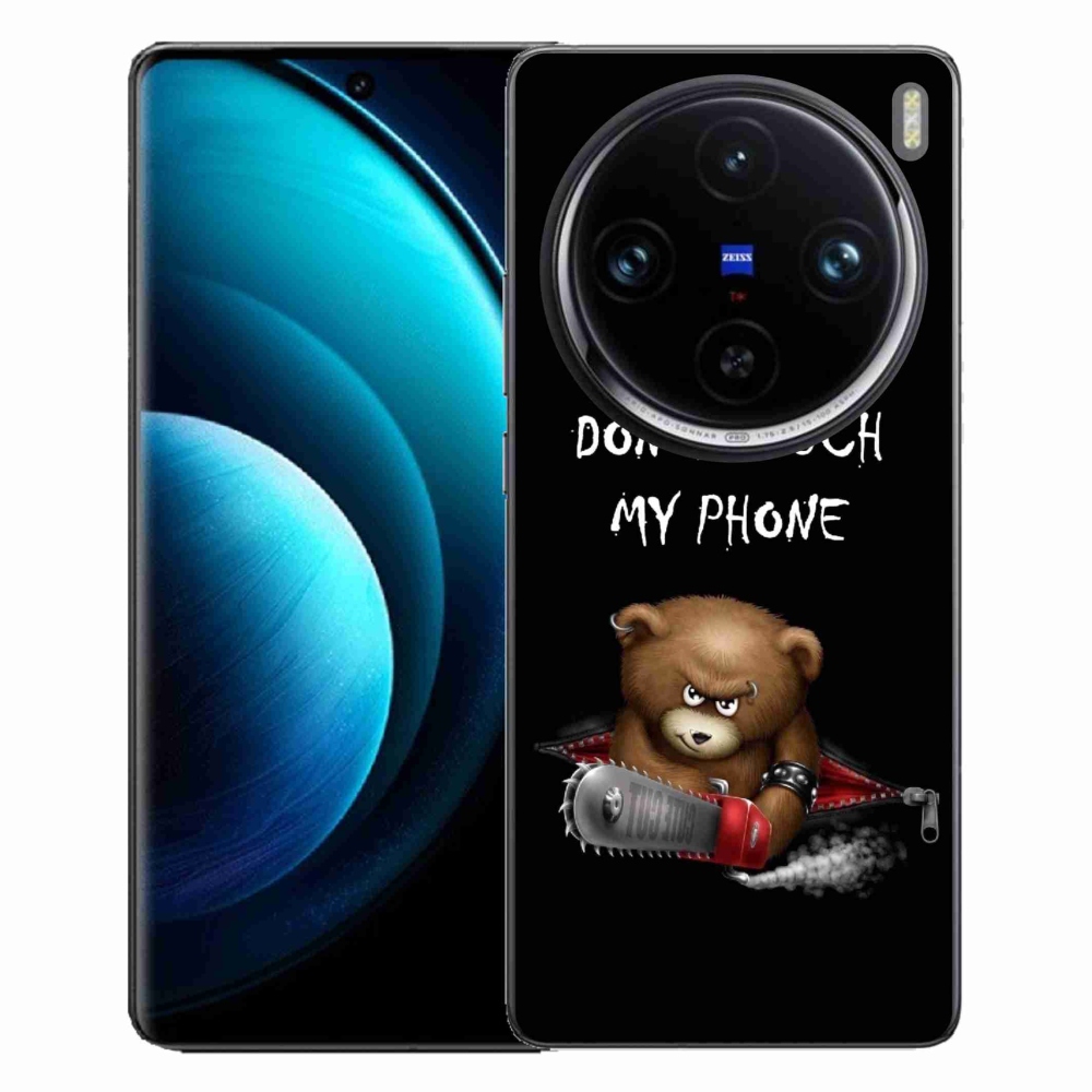 Gelový kryt mmCase na Vivo X100 Pro 5G - nesahej na telefon