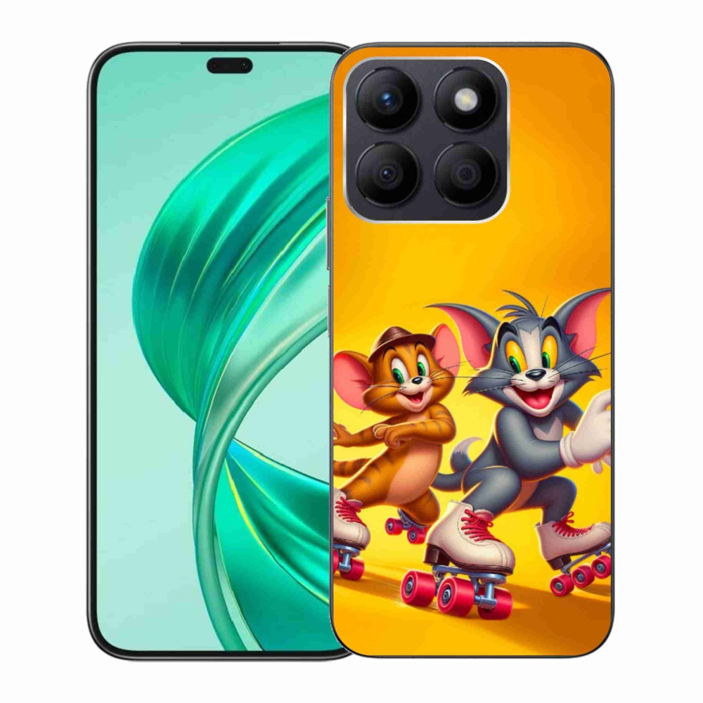 Gelový kryt mmCase na Honor X8b - tom a jerry