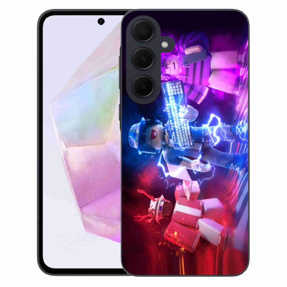 Gelový kryt mmCase na Samsung Galaxy A35 5G - roblox