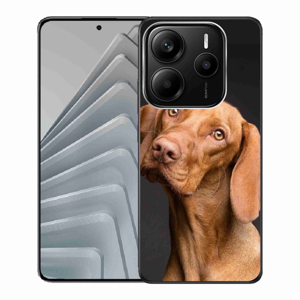 Gelový kryt mmCase na Xiaomi Redmi Note 14 5G - maďarský ohař