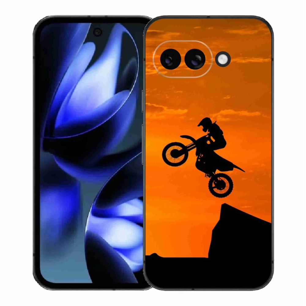 Gelový kryt mmCase na Google Pixel 9a - motocross
