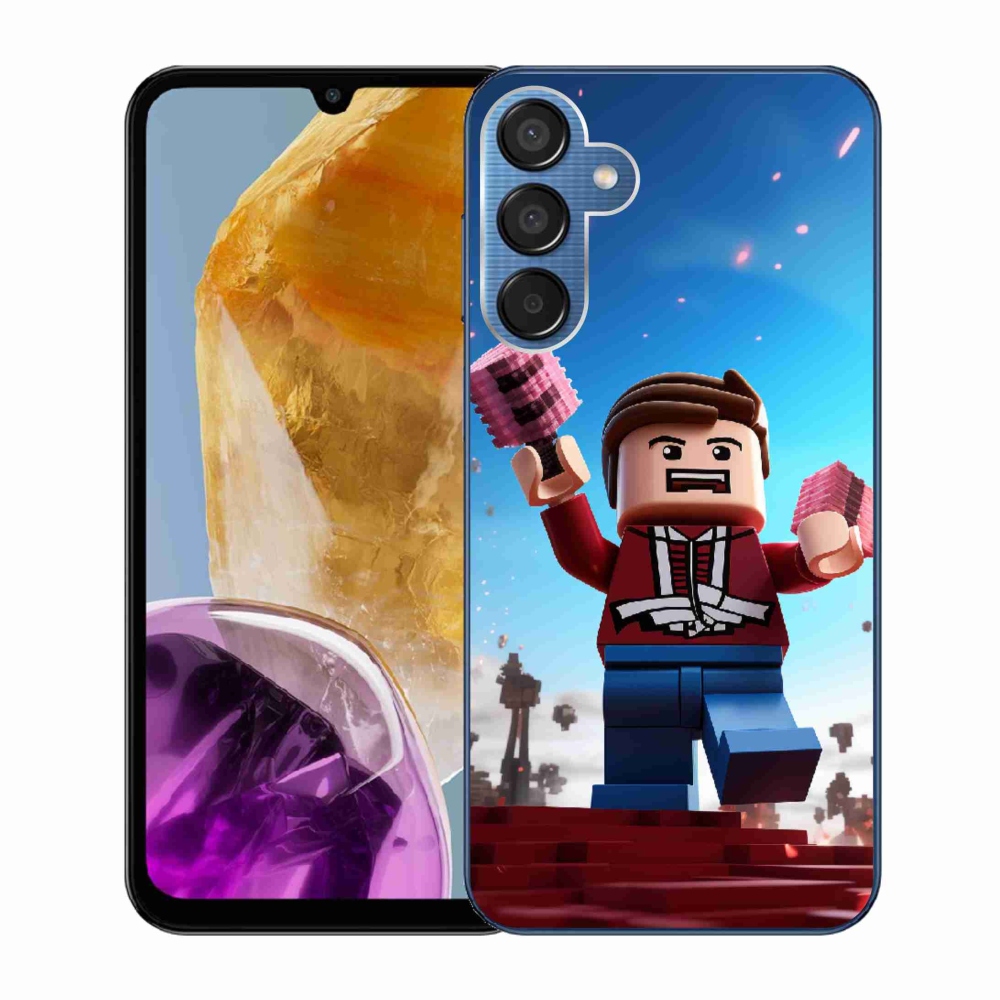 Gelový kryt mmCase na Samsung Galaxy M15 5G - roblox 2