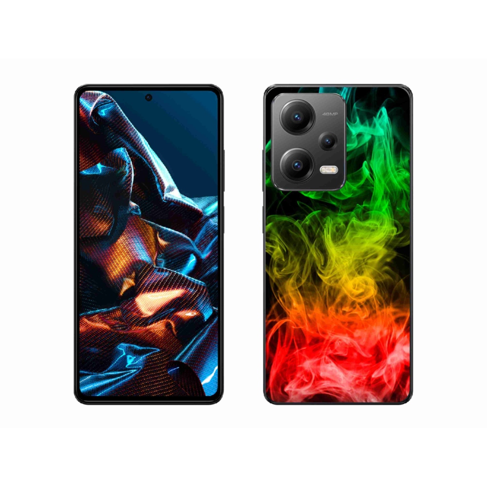 Gelový kryt mmCase na mobil Xiaomi Redmi Note 12 Pro 5G - abstraktní vzor 7