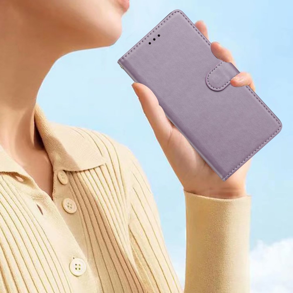 Clots knížkové pouzdro na Google Pixel 9a - fialové