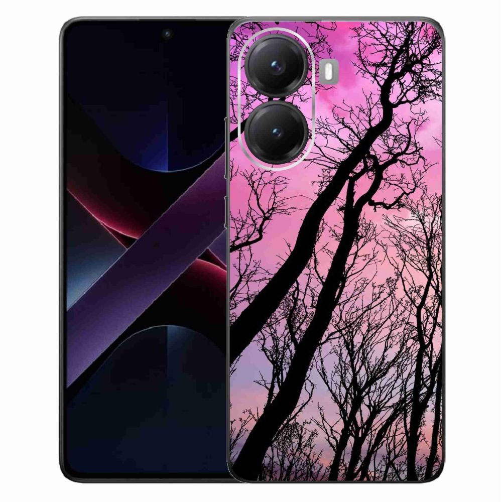 Gelový kryt mmCase na Xiaomi Poco X7 Pro 5G - opadané stromy