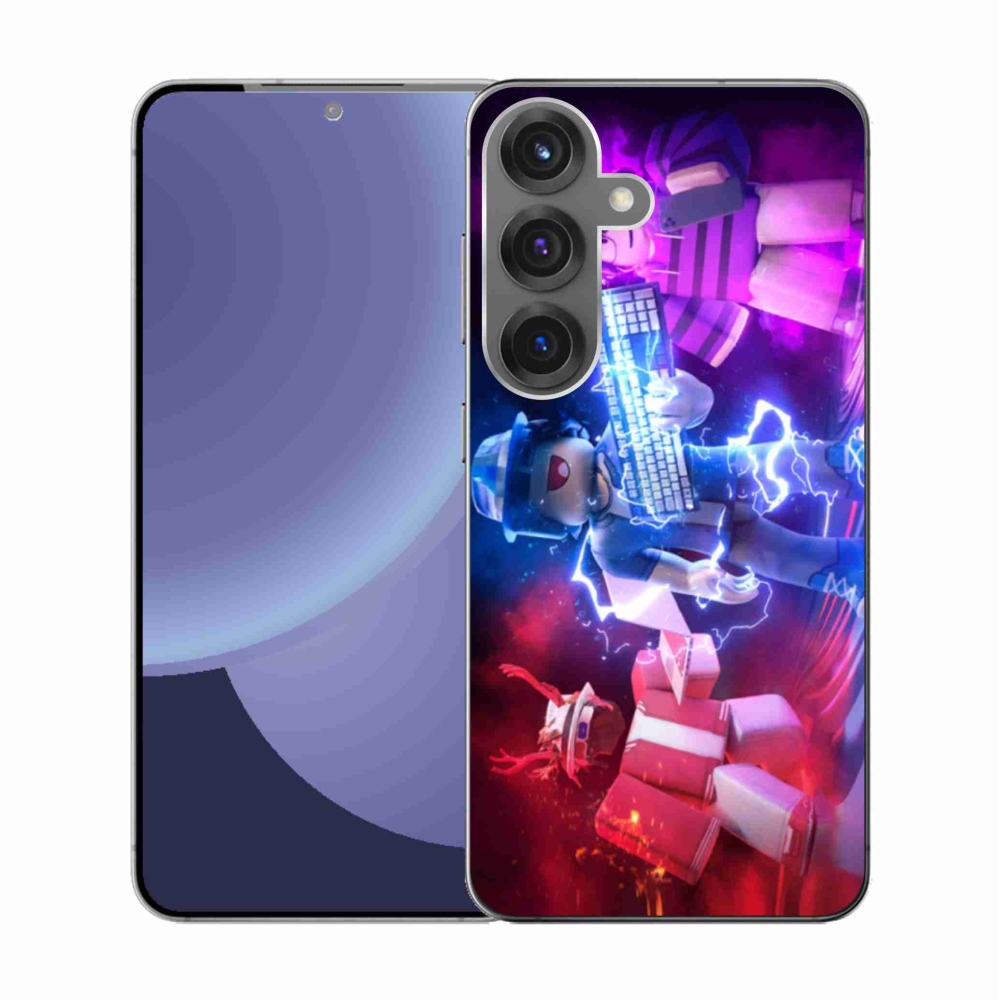 Gelový kryt mmCase na Samsung Galaxy S25 - roblox