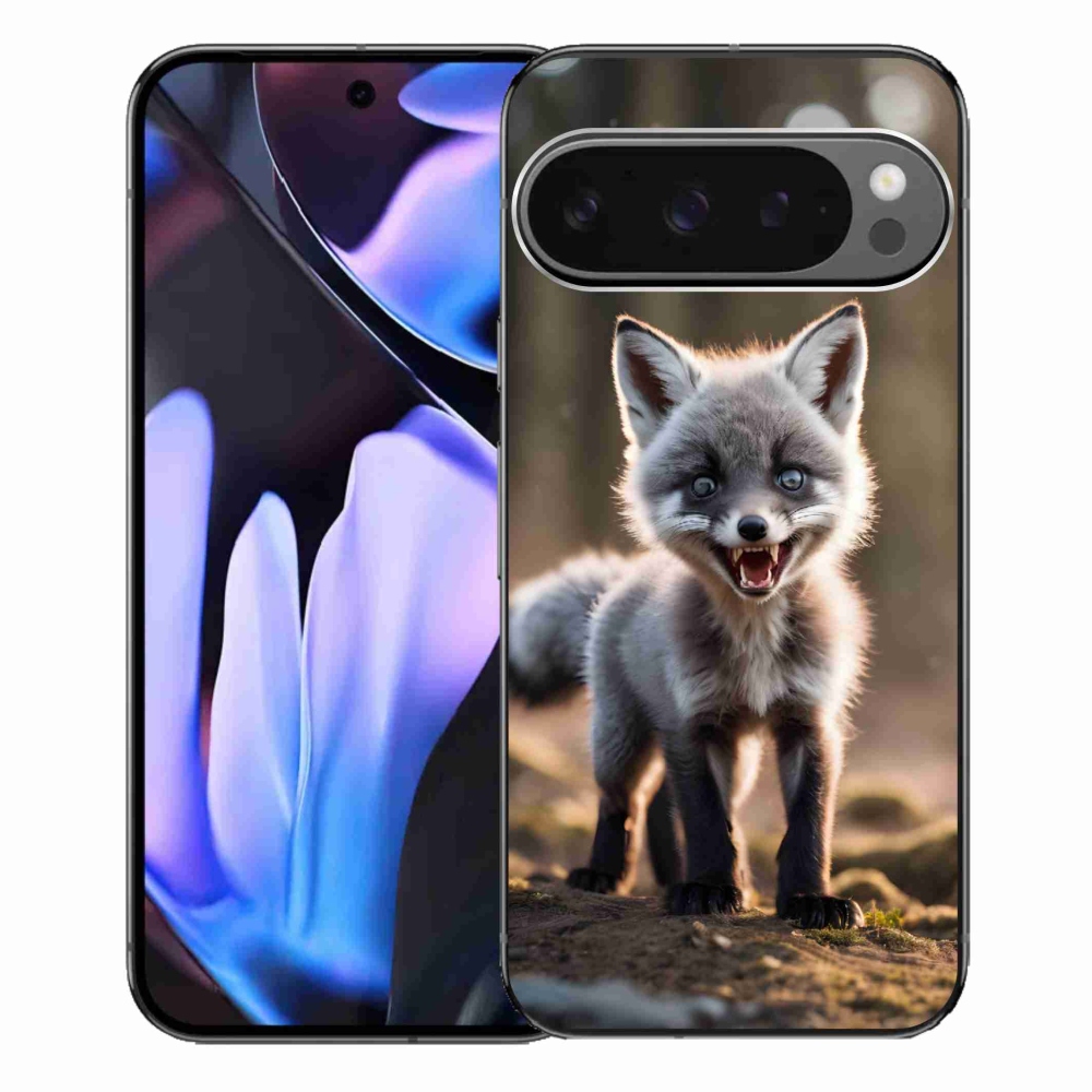 Gelový kryt mmCase na Google Pixel 9 Pro XL - rozzuřená liška
