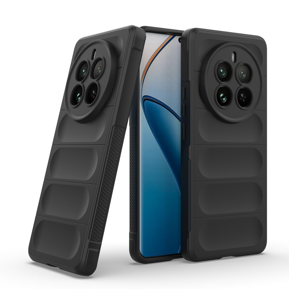 Rugg odolný gelový obal na Realme 12 Pro 5G/12 Pro+ 5G - černý