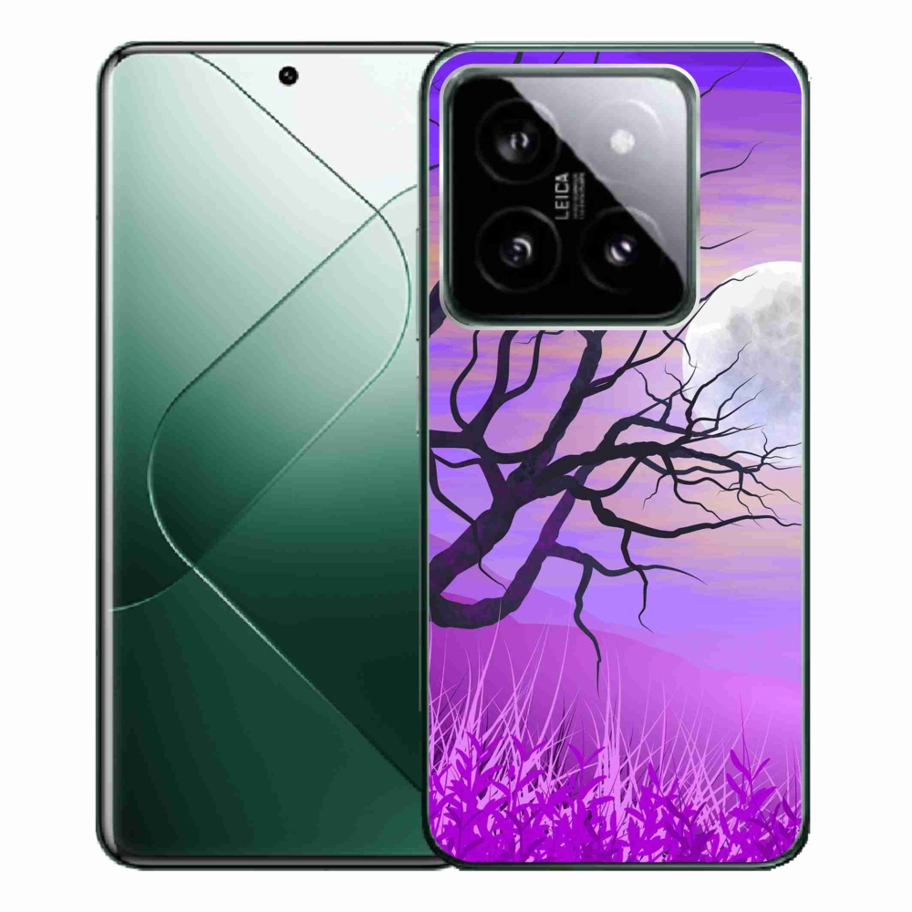 Gelový obal mmCase na Xiaomi 14 Pro - kreslený opadaný strom