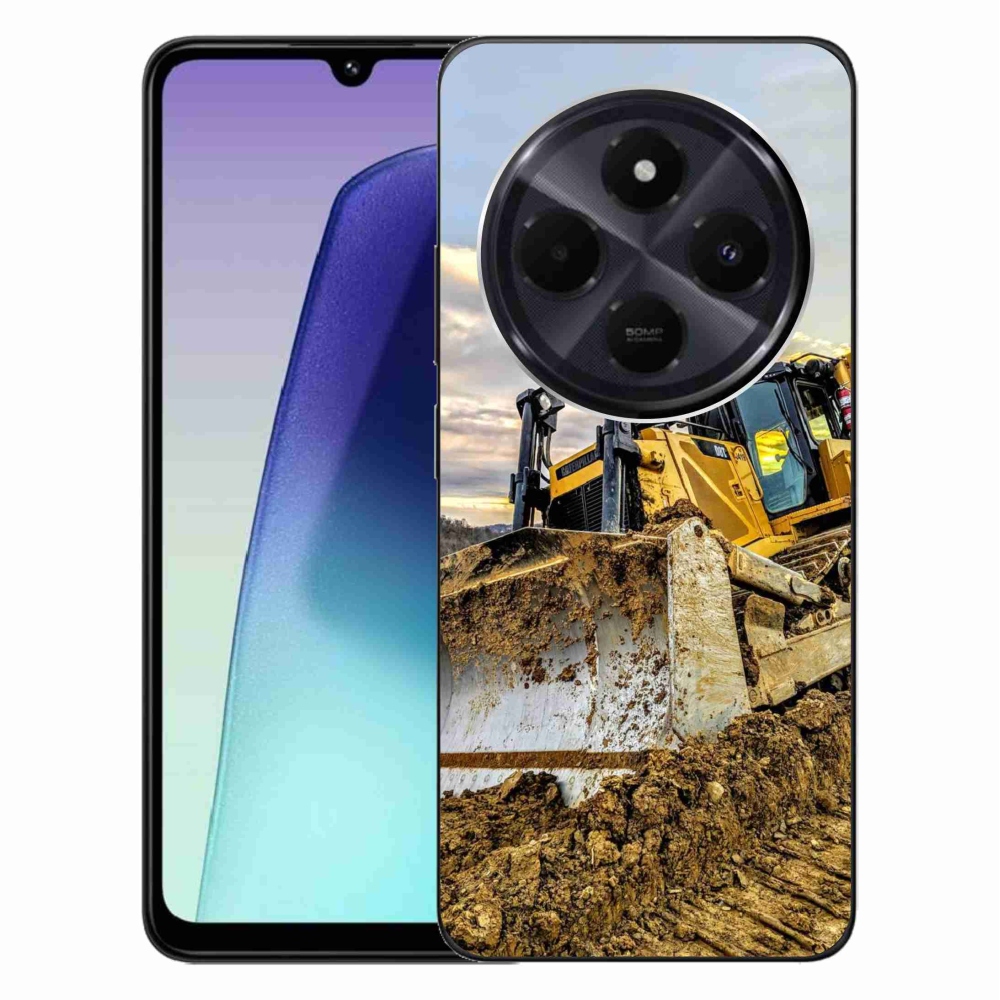 Gelový kryt mmCase na Xiaomi Redmi 14C/Poco C75 - bagr