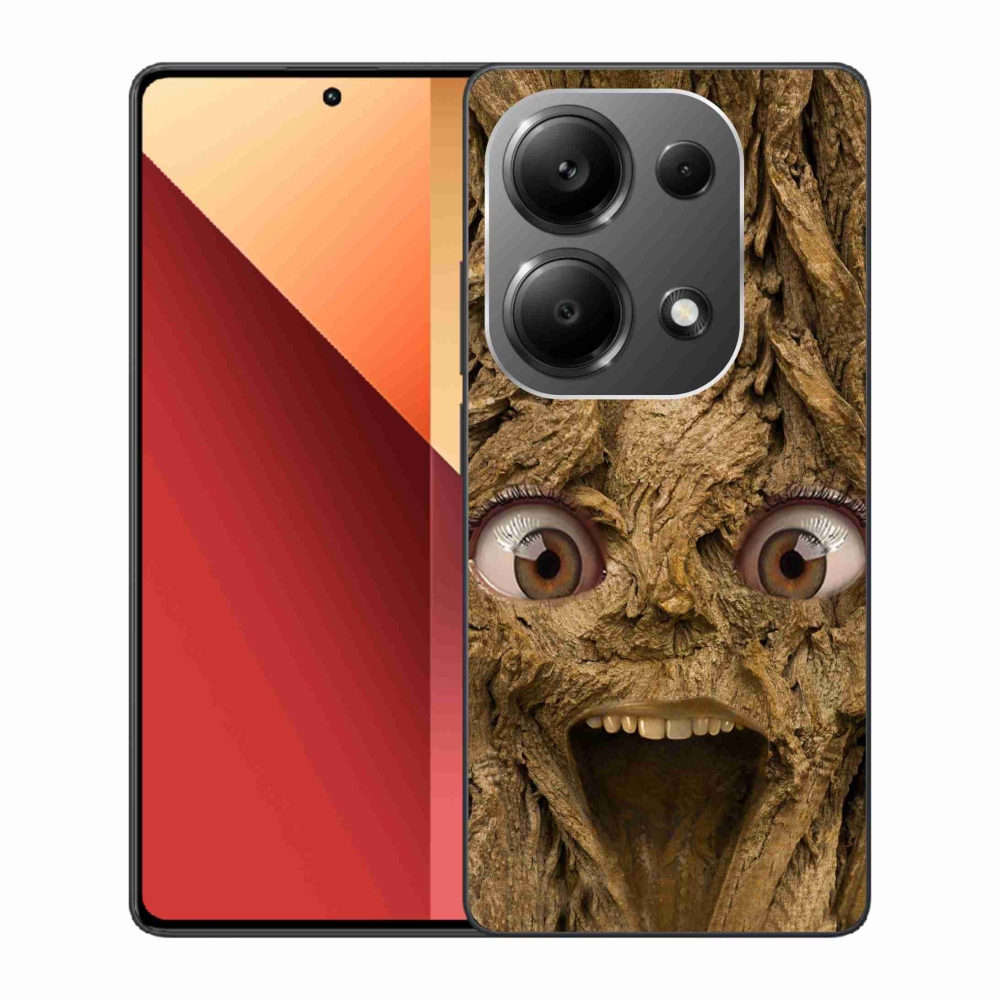 Gelový kryt mmCase na Xiaomi Redmi Note 13 Pro 4G/Poco M6 Pro - veselý strom s očima