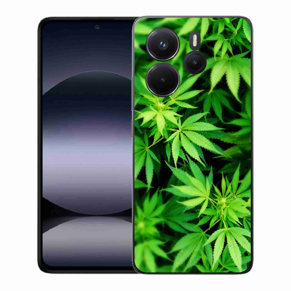 Gelový kryt mmCase na Xiaomi Redmi Note 14 - konopí 3