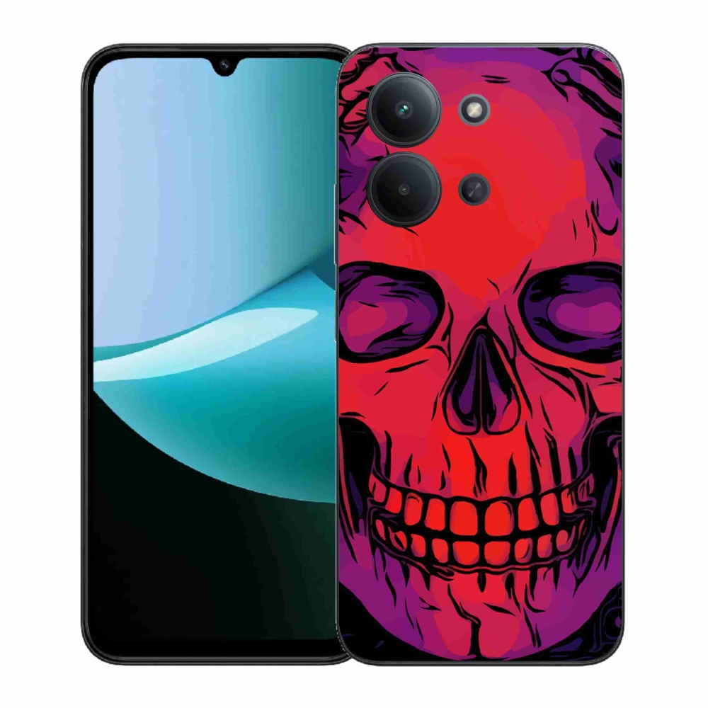 Gelový kryt mmCase na Xiaomi Redmi 15C 4G (171mm)/Poco C85 4G (171mm) - lebka