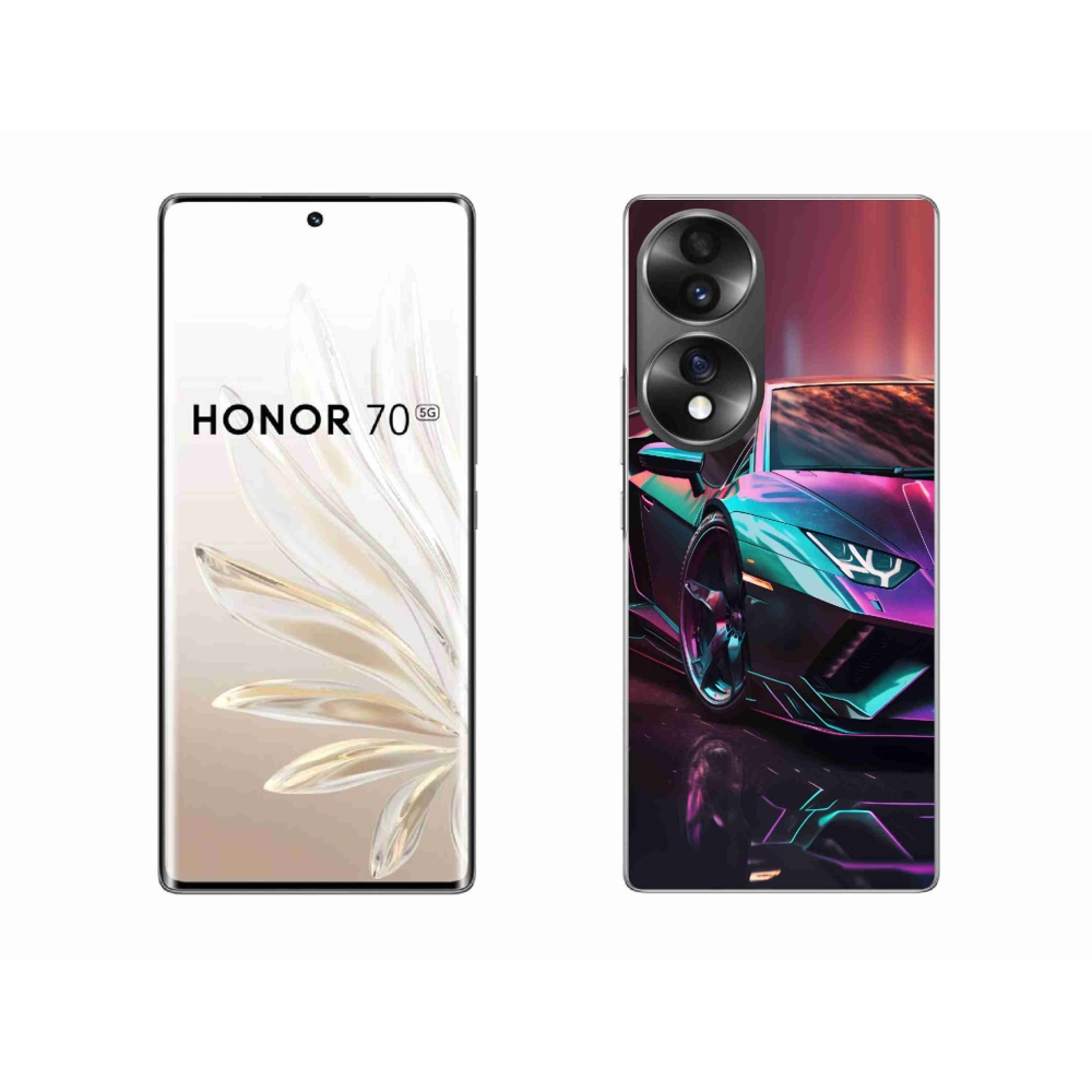 Gelový kryt mmCase na Honor 70 - auto 8