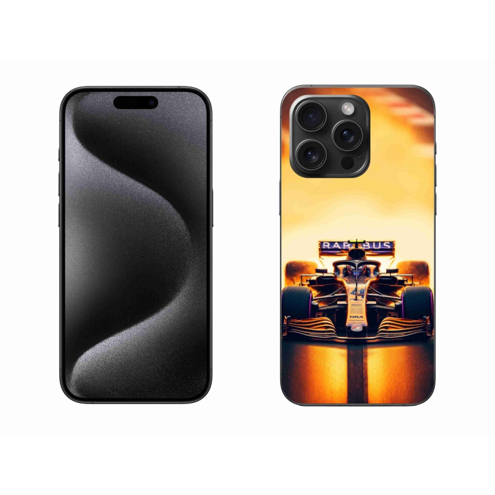 Gelový kryt mmCase na iPhone 15 Pro Max - formule