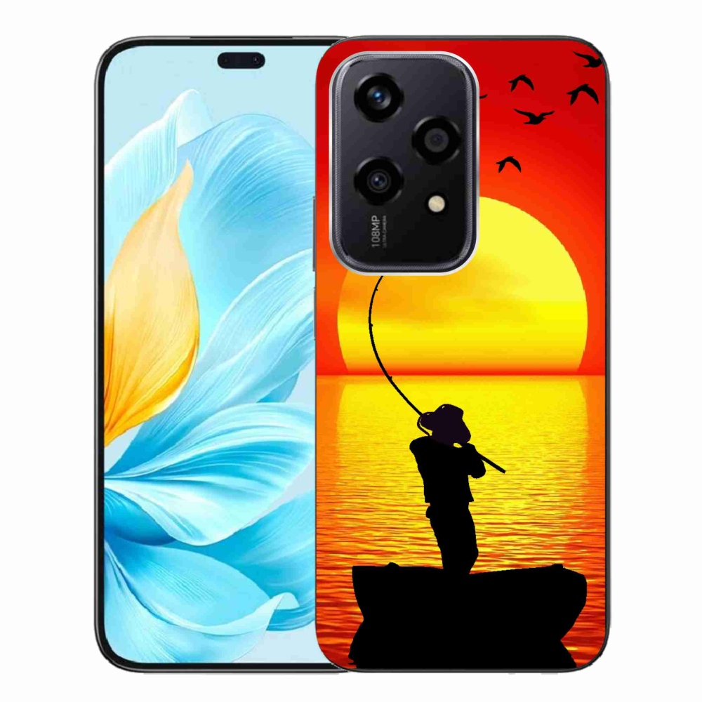Gelový kryt mmCase na Honor 200 Lite 5G - rybaření