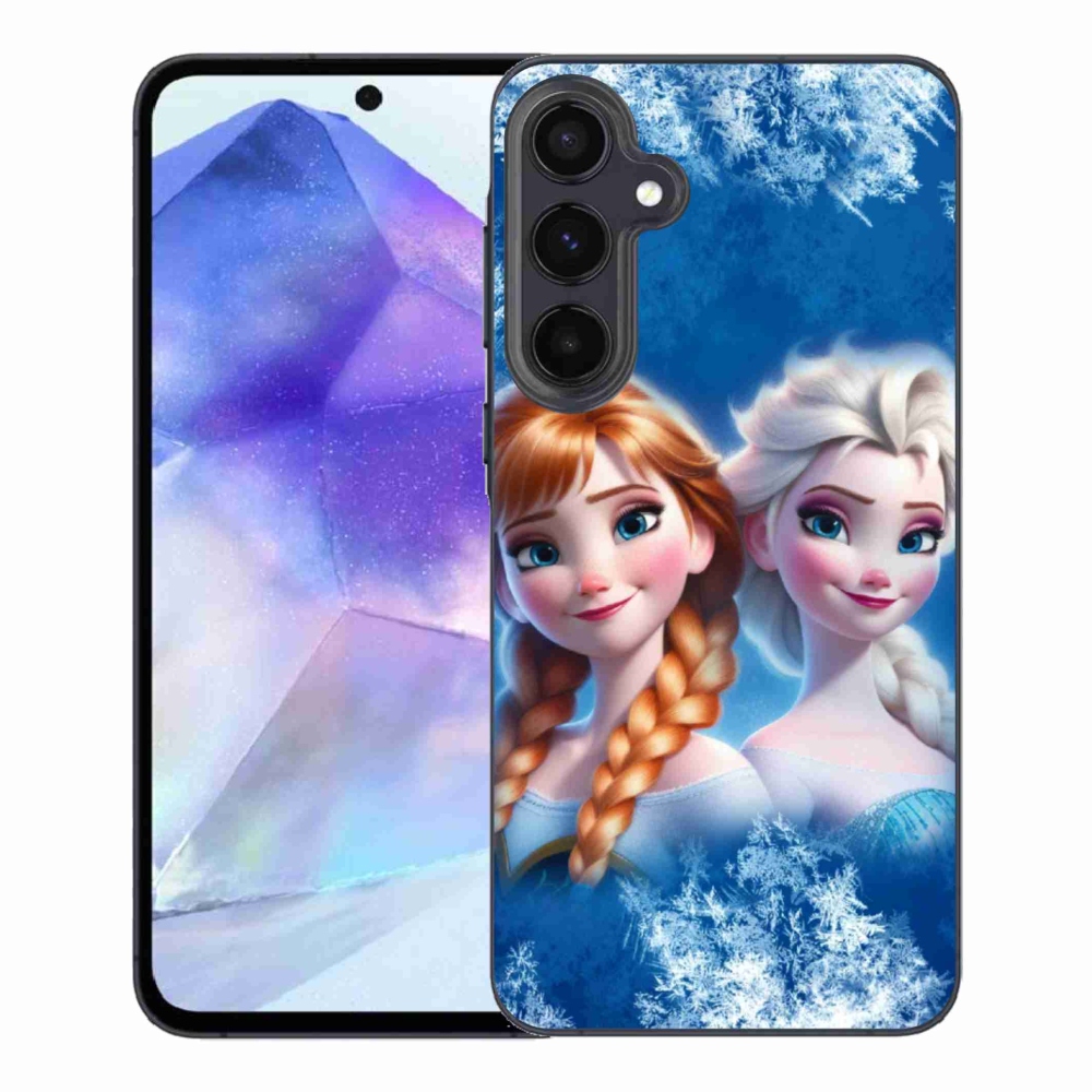 Gelový kryt mmCase na Samsung Galaxy A55 5G - ledové království 2