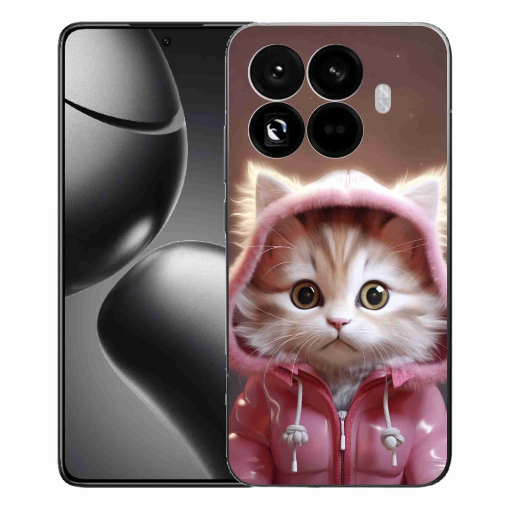 Gelový kryt mmCase na Xiaomi 15T Pro - roztomilé kotě 3
