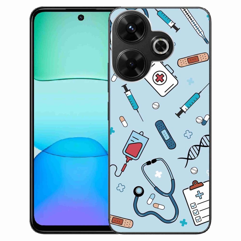 Gelový kryt mmCase na Xiaomi Redmi 13 4G/Poco M6 4G - zdravotnictví 1