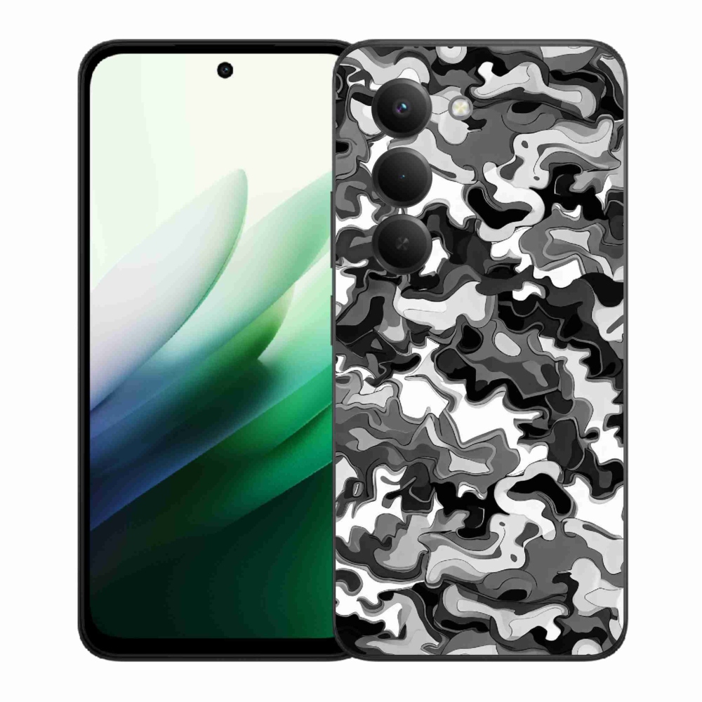 Gelový kryt mmCase na Xiaomi Redmi 15 5G (169mm) - maskáčový vzor 3