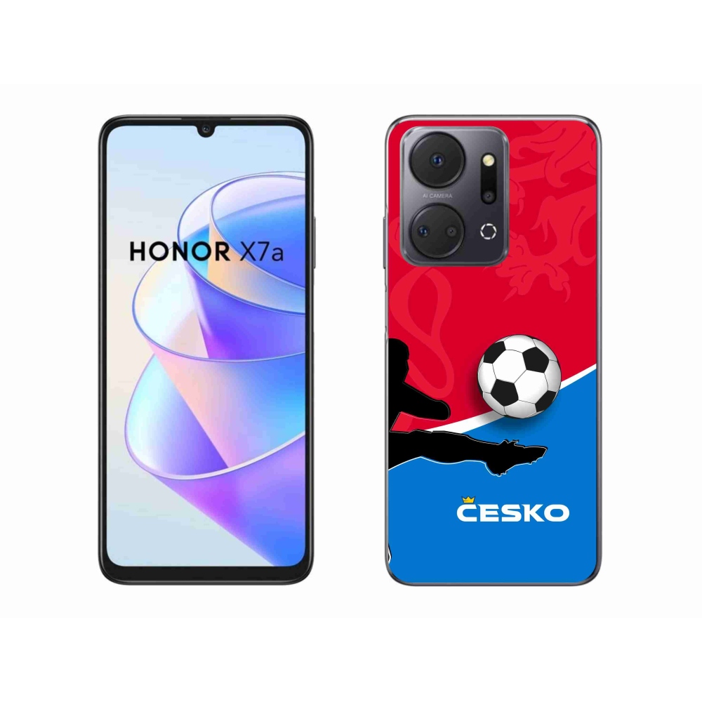 Gelový kryt mmCase na Honor X7a - fotbal Česko 2