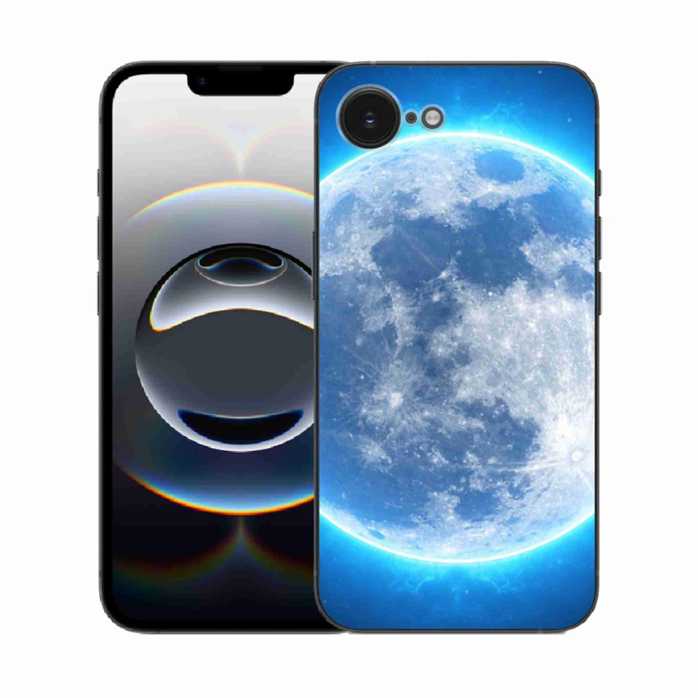 Gelový kryt mmCase na iPhone 16e - zeměkoule