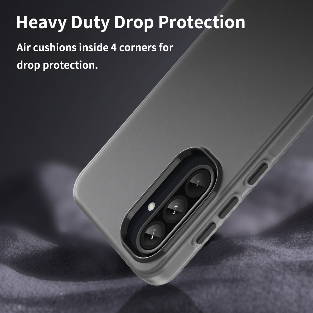 Candys matný gelový obal na Samsung Galaxy A36 5G/A56 5G - černý