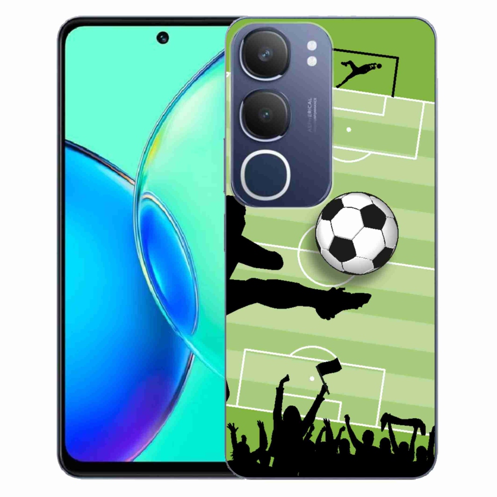 Gelový kryt mmCase na Vivo Y19s - fotbal 3
