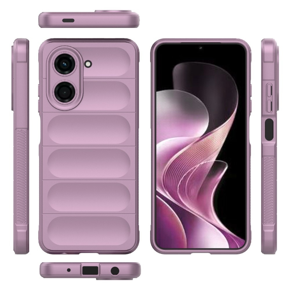 Rugg odolný gelový obal na Xiaomi Redmi A5 (171.7x77.8x8.3mm) - světlefialový