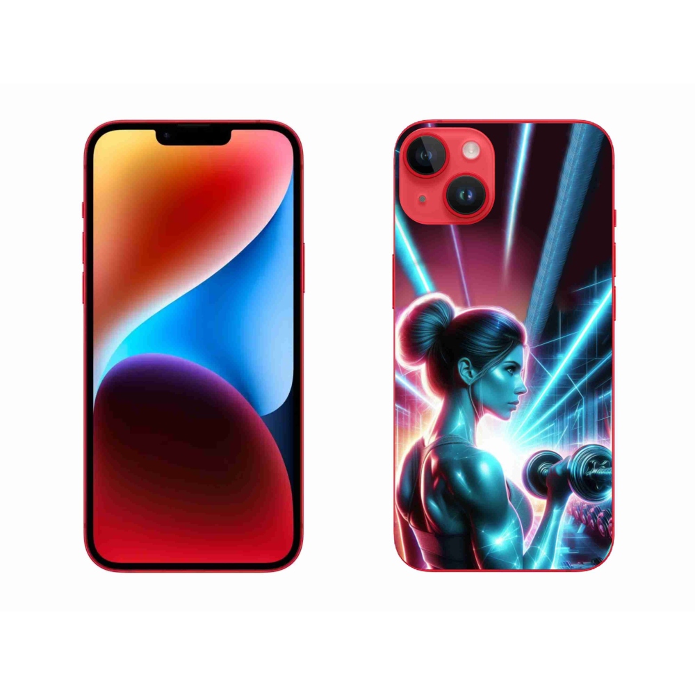 Gelový kryt mmCase na iPhone 14 Plus - posilování