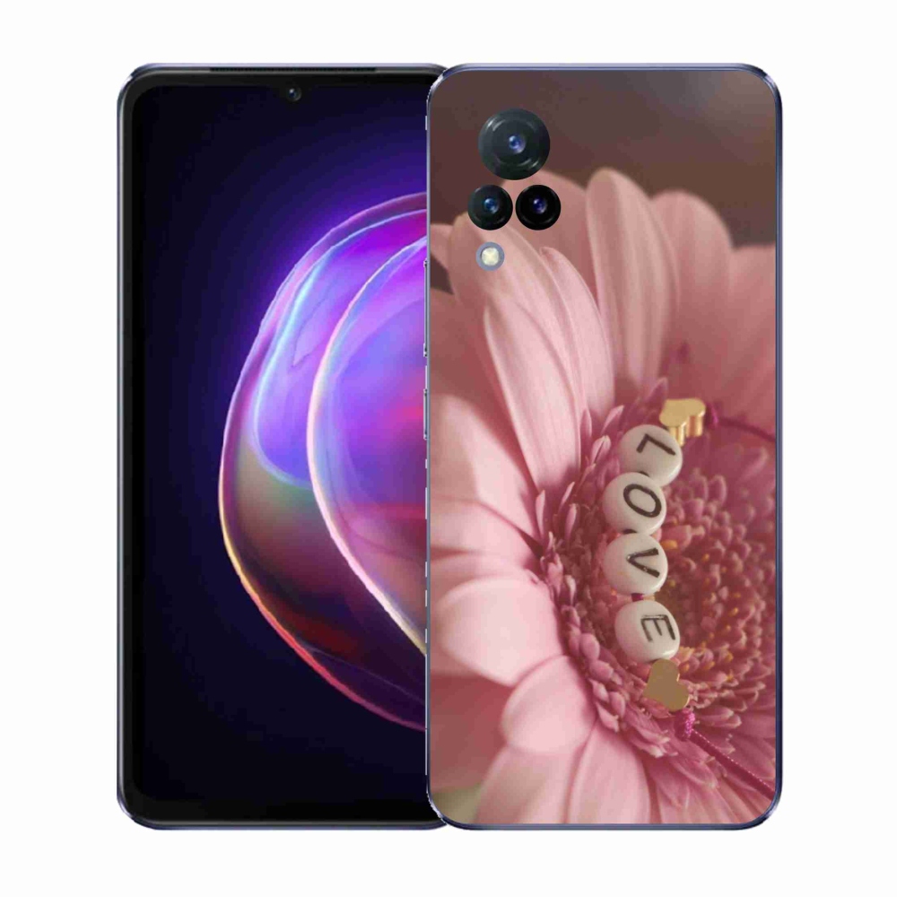 Gelový kryt mmCase na Vivo V21 4G/5G - přívěsek love