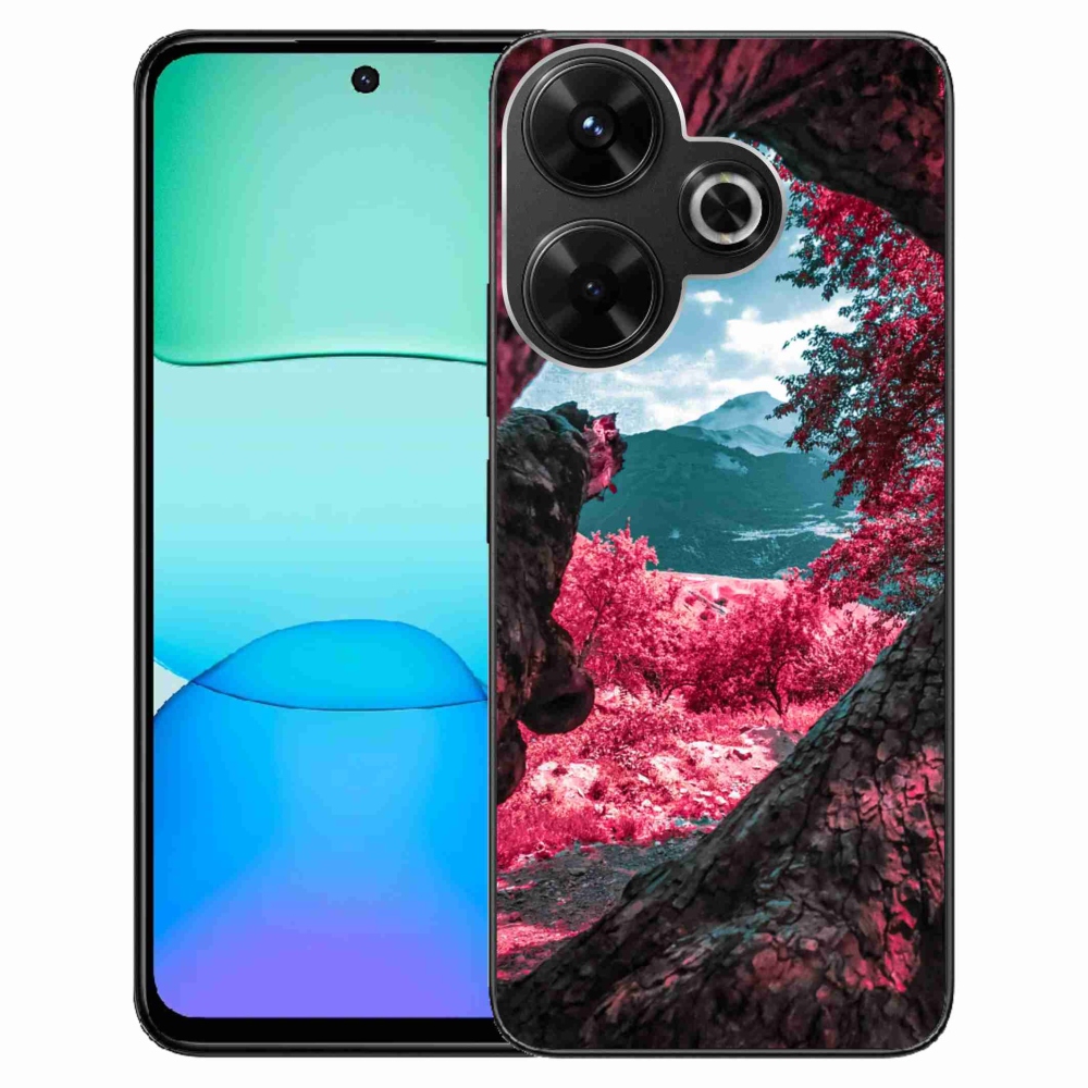 Gelový kryt mmCase na Xiaomi Redmi 13 4G/Poco M6 4G - výhled na hory