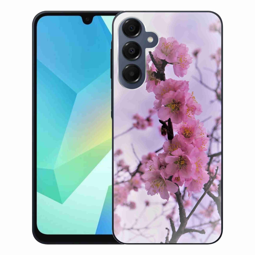 Gelový kryt mmCase na Samsung Galaxy A16 4G/5G - květiny 7