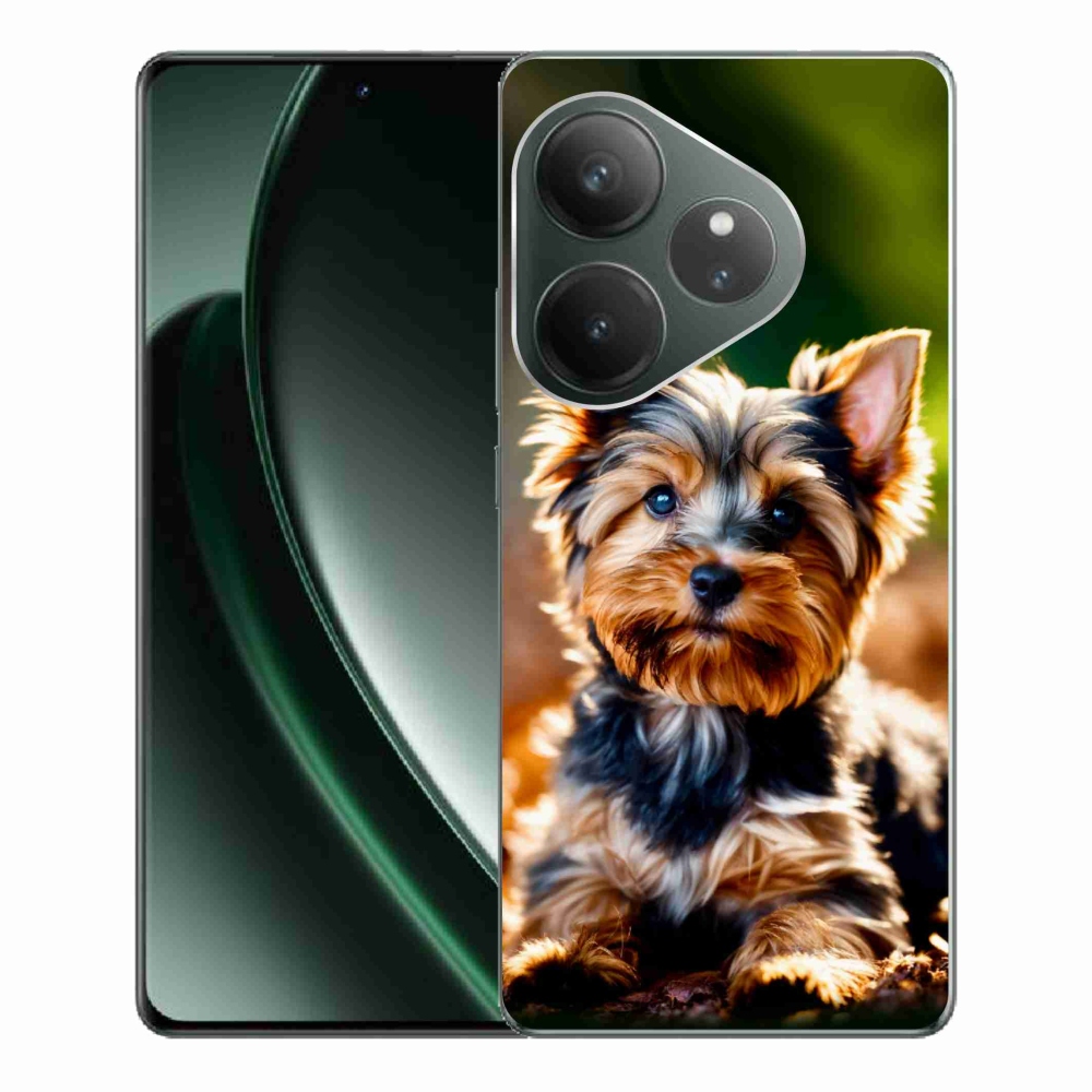 Gelový kryt mmCase na Realme GT 6 5G/GT 6T 5G - jorkšír 10