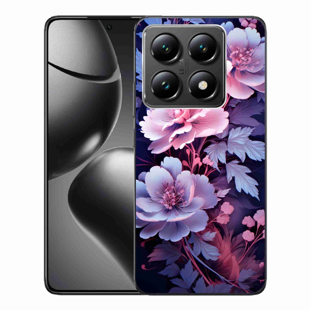 Gelový kryt mmCase na Xiaomi 14T - květiny 11