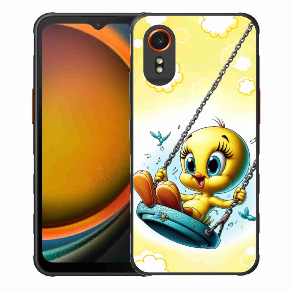 Gelový kryt mmCase na Samsung Galaxy Xcover 7 - tweety