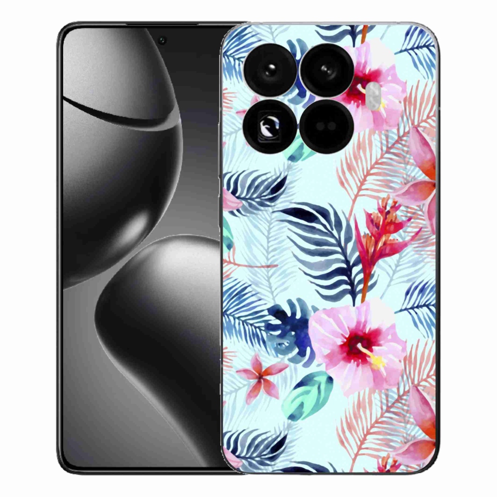 Gelový kryt mmCase na Xiaomi 15T Pro - květiny