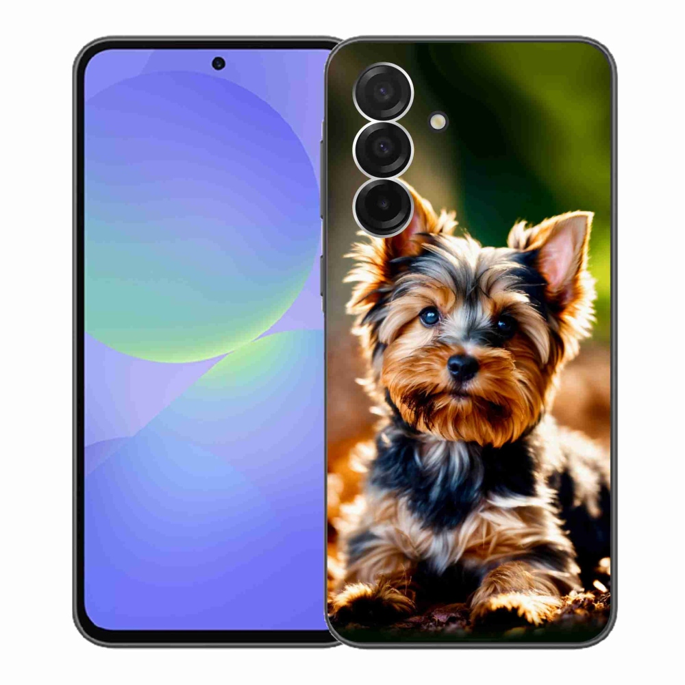 Gelový kryt mmCase na Samsung Galaxy A36 5G - jorkšír 10