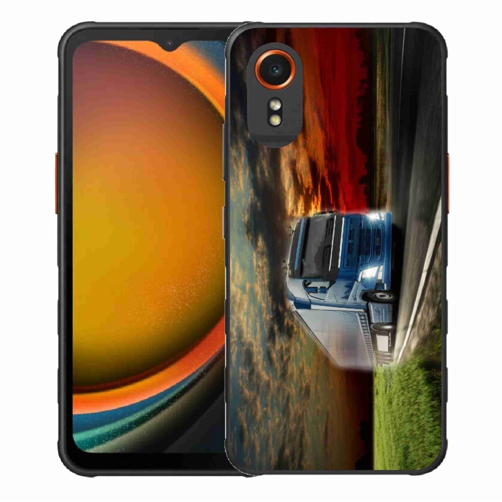 Gelový kryt mmCase na Samsung Galaxy Xcover 7 - kamion 4