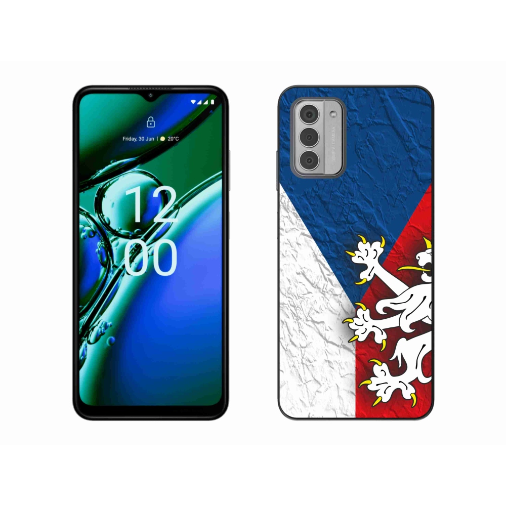 Gelový kryt mmCase na Nokia G42 - česká vlajka 1