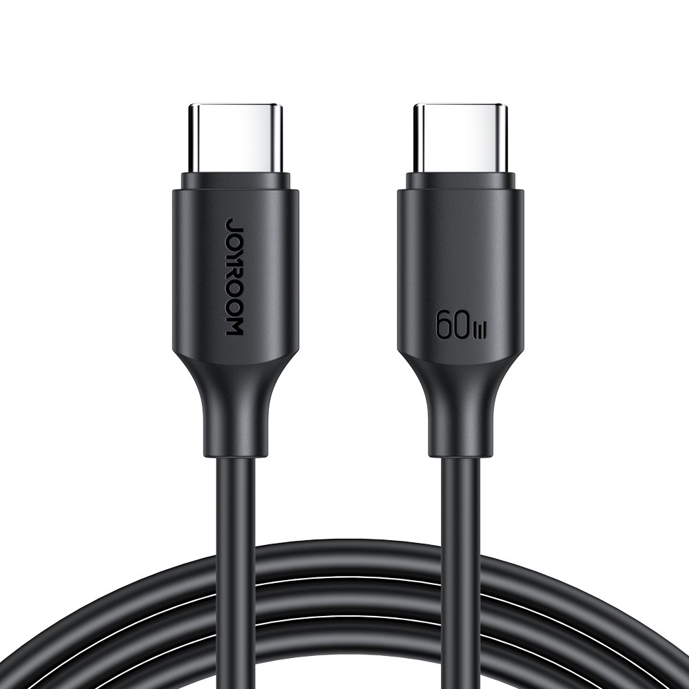 JOYROOM rychlonabíjecí a datový kabel USB-C/USB-C 60W 1m - černý