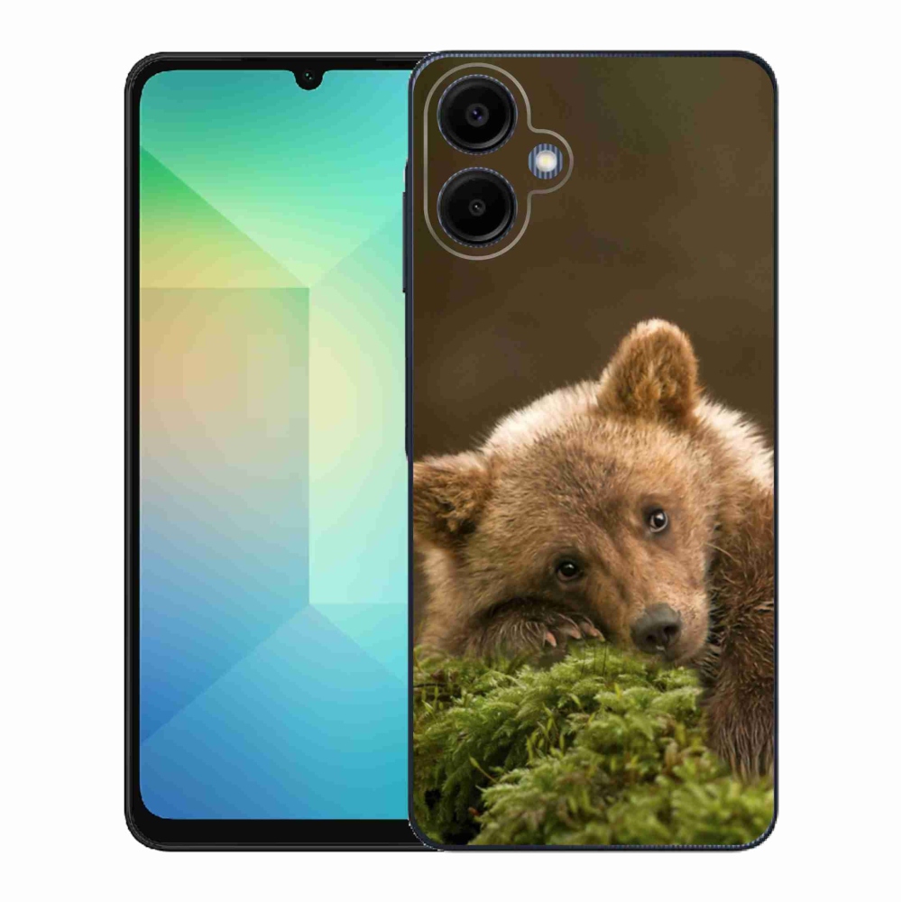 Gelový kryt mmCase na Samsung Galaxy A06 4G - medvěd