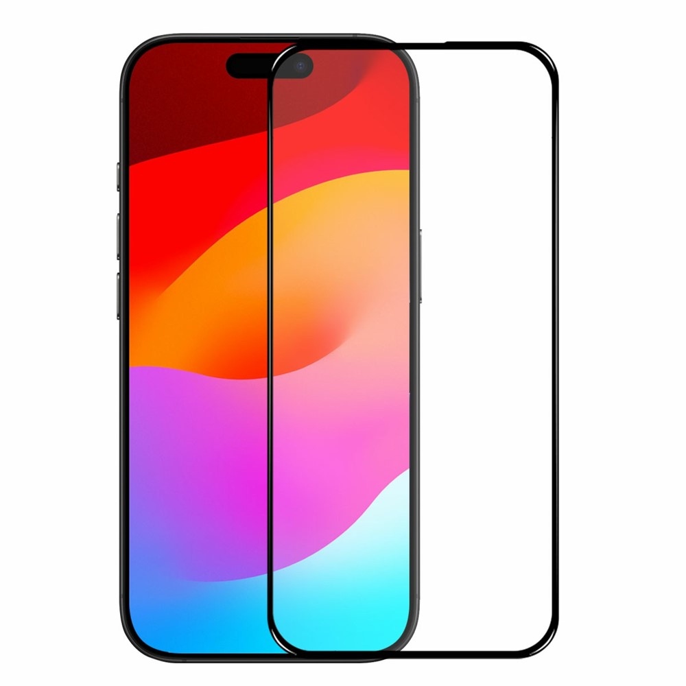 NORTHJO 2.5D celoplošné tvrzené sklo na mobil iPhone 17 Pro