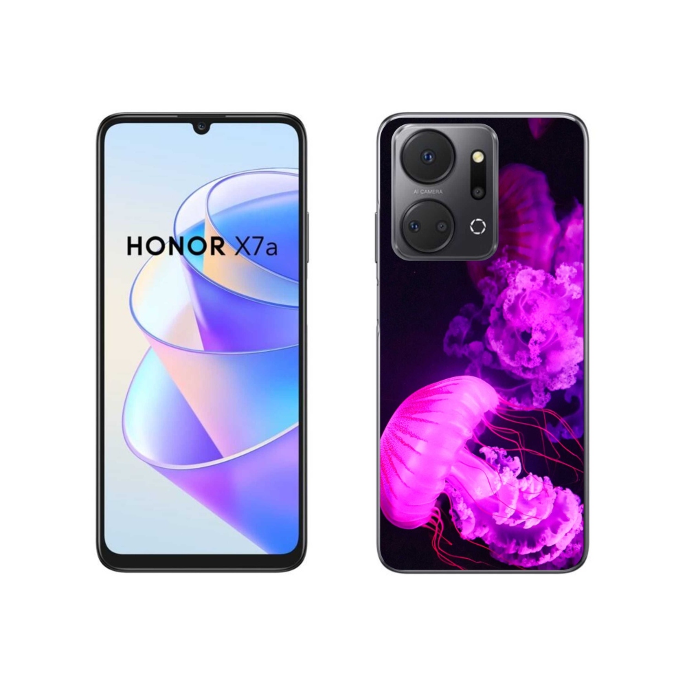 Gelový kryt mmCase na Honor X7a - medúza 1