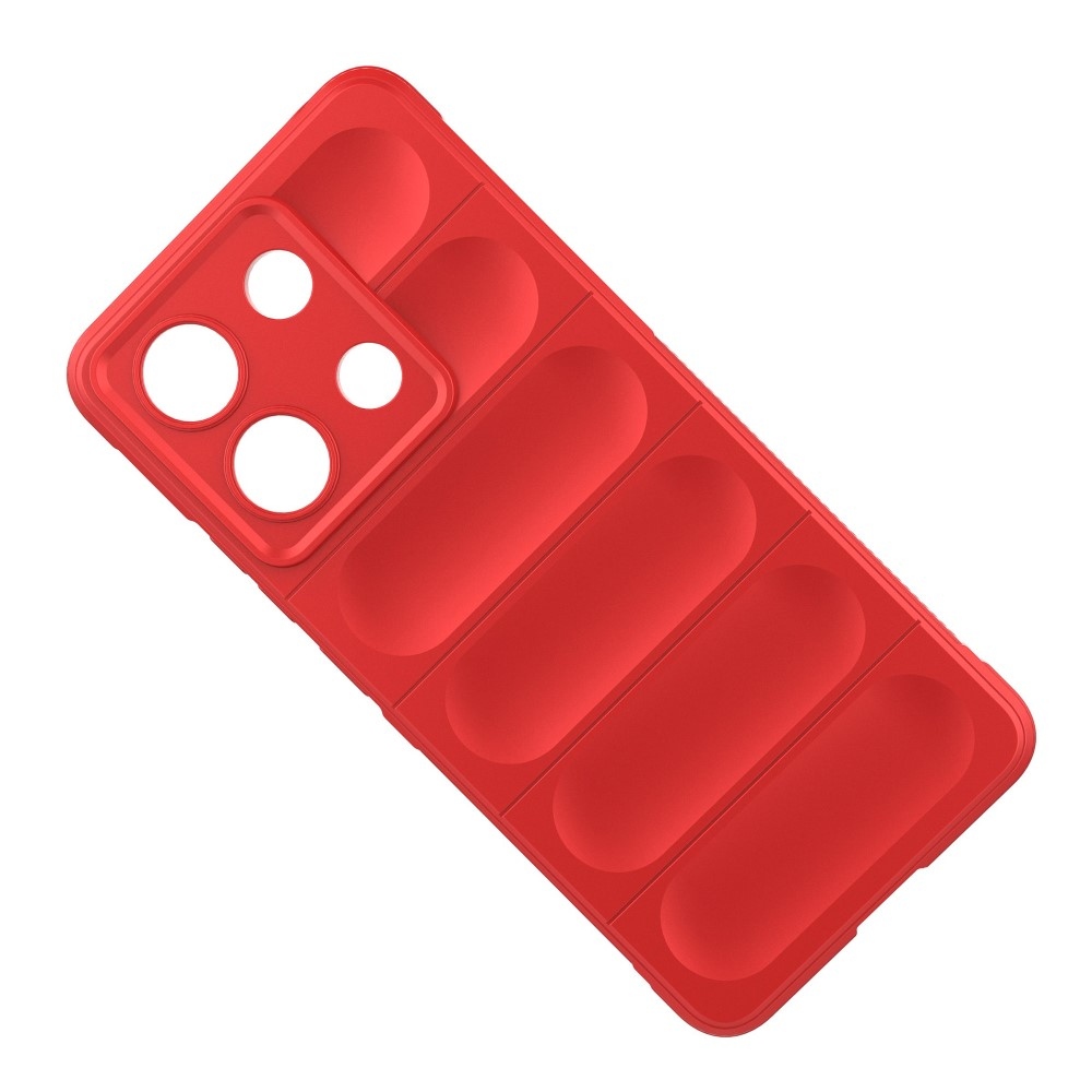 Rugg odolný gelový obal na Xiaomi Redmi Note 13 - červený