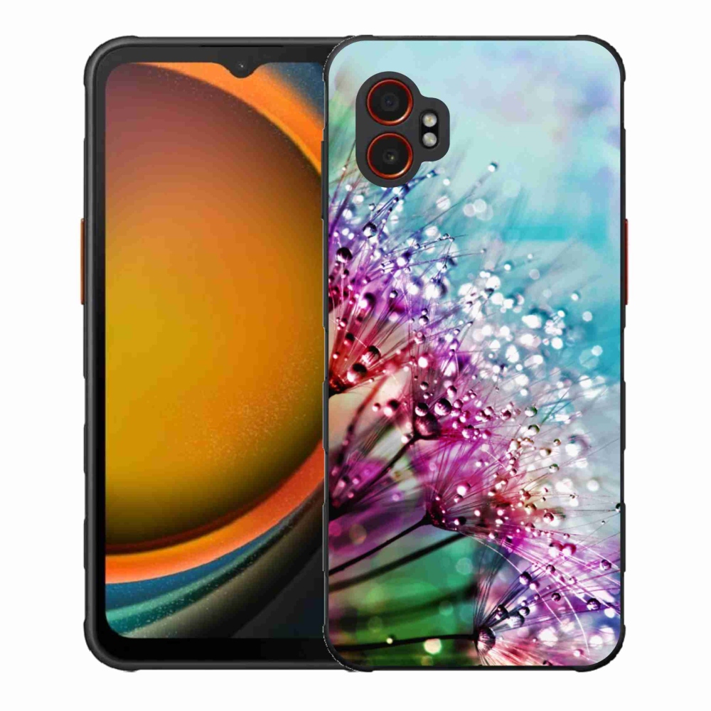 Gelový kryt mmCase na Samsung Galaxy Xcover 7 Pro - barevné květy