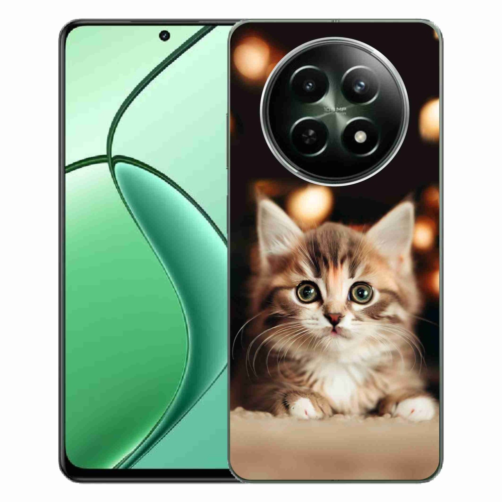 Gelový kryt mmCase na Realme 12 5G/12x 5G - roztomilé kotě 2