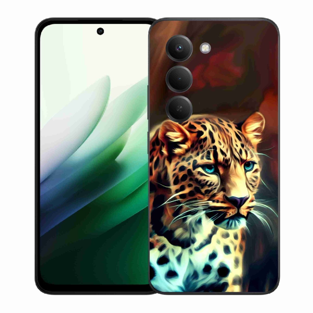 Gelový kryt mmCase na Xiaomi Redmi 15 5G (169mm) - leopard