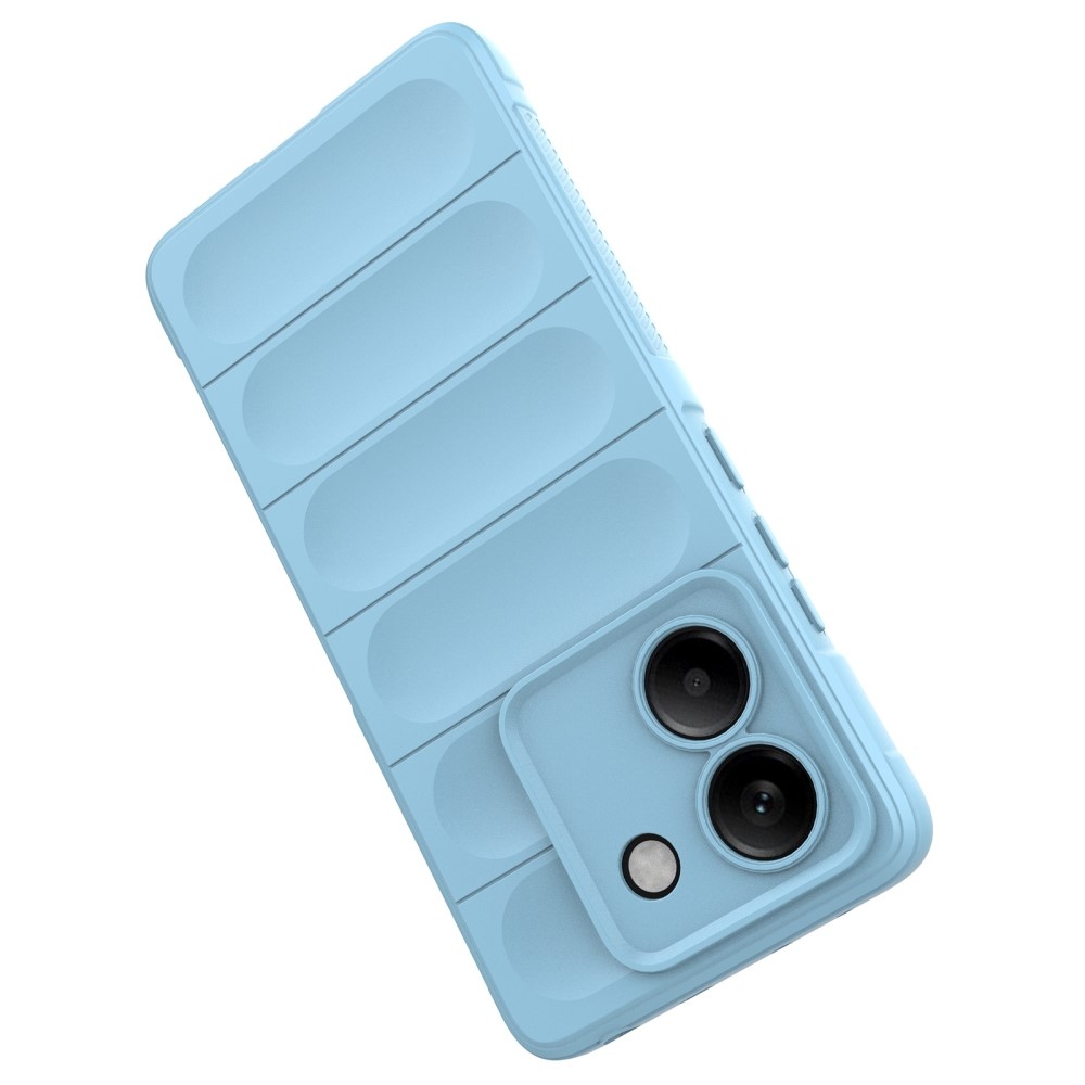 Rugg odolný gelový obal na Xiaomi Poco M7 Pro 5G - světlemodrý